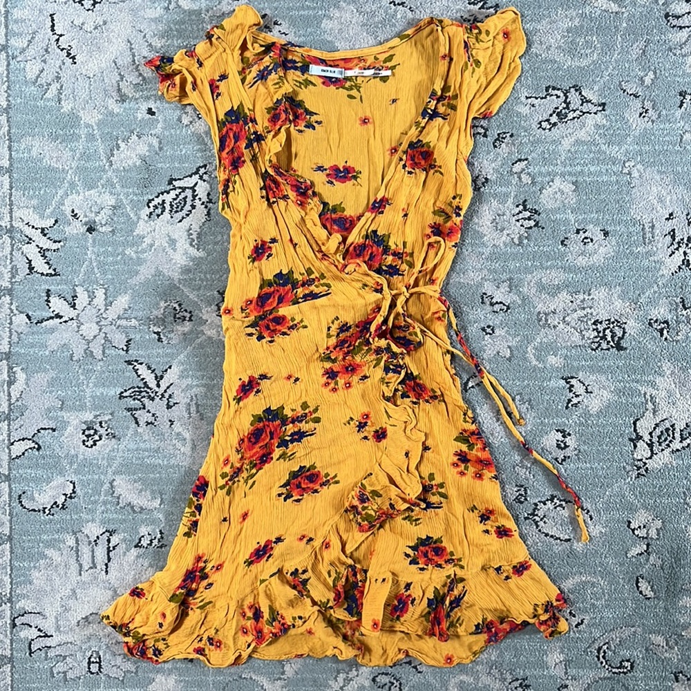 Urban Outfitters Floral Wrap Dress- Never Worn